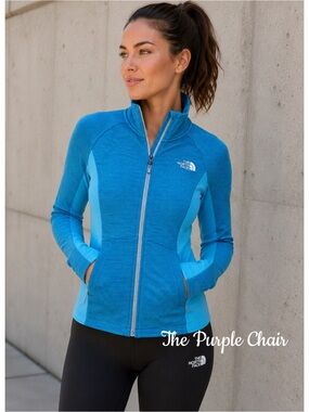 THE NORTH FACE Long Sleeve Fleece Zip Up Jacket XS